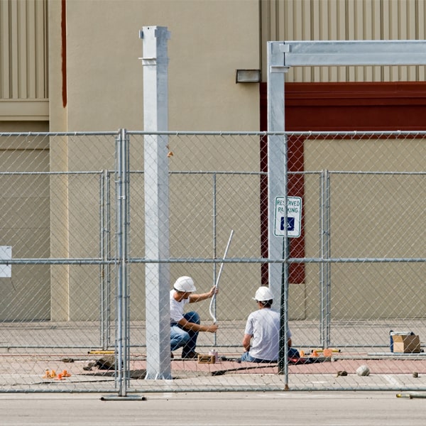 how long can i rent the temporary fence for my building site or event in Boyce